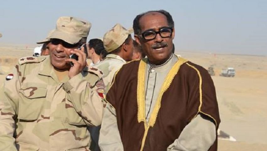 شبيه السادات يزور مشروع قناة السويس